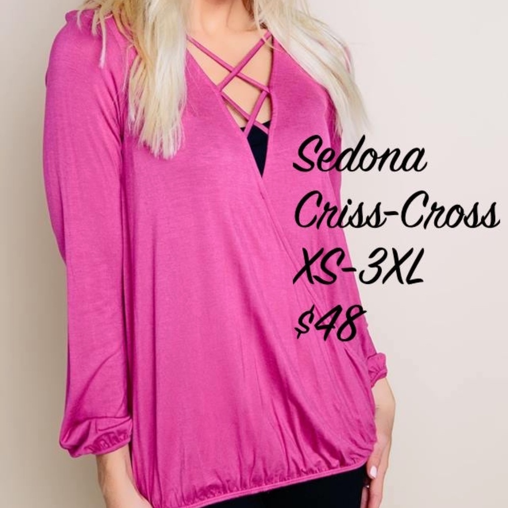 Sedona Criss Cross Top